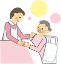 退院の準備・調整を行います